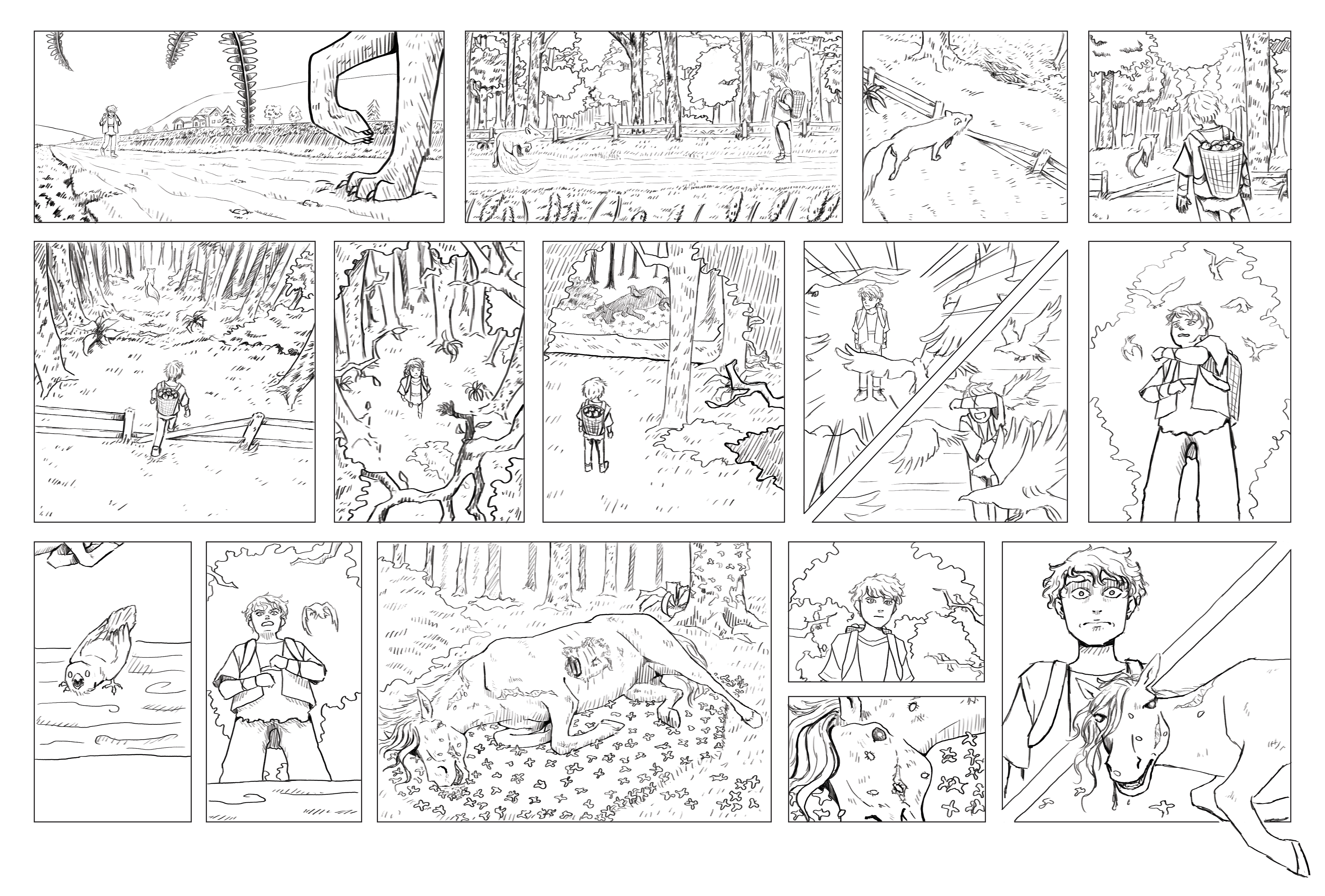 Environment Comic Strip